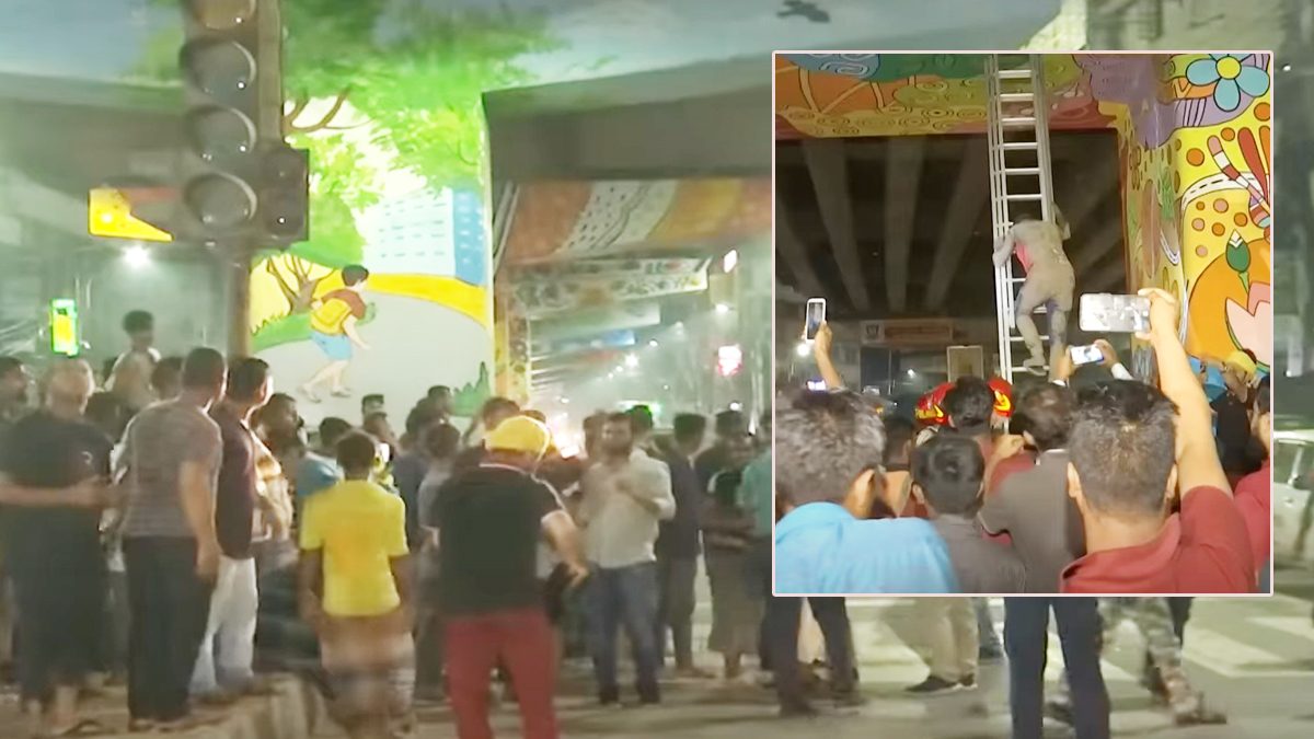 ফ্লাইওভারে ছিনতাইকারীদের গোপন ‌‘সুড়ঙ্গ’, আটক ৪