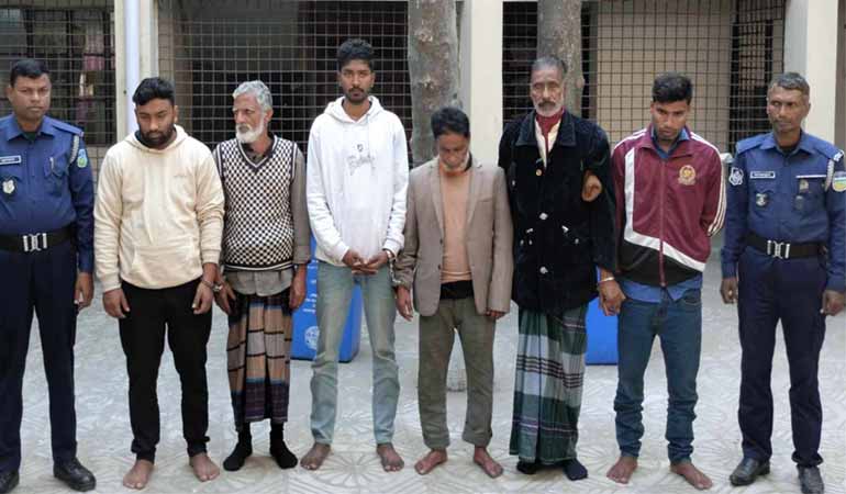 জামালপুরে আ.লীগ-যুবলীগের ছয় নেতাকর্মী গ্রেপ্তার