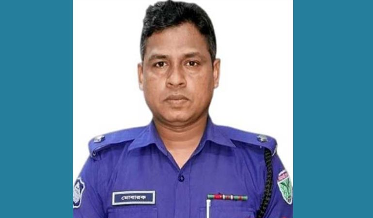 শায়েস্তাগঞ্জ থানার নতুন ওসি কিশোরগঞ্জের মোবারক হোসেন