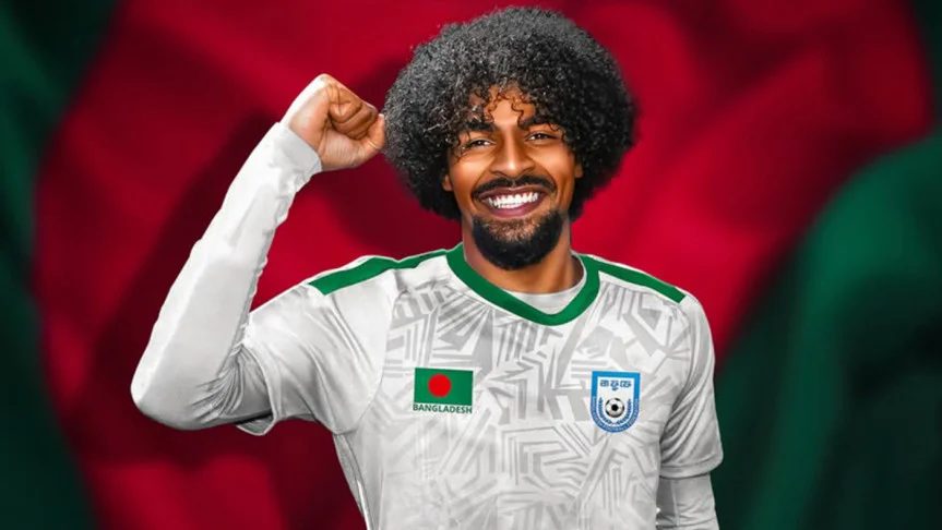বাংলাদেশের ফুটবলকে বদলে দিতে চান হামজা