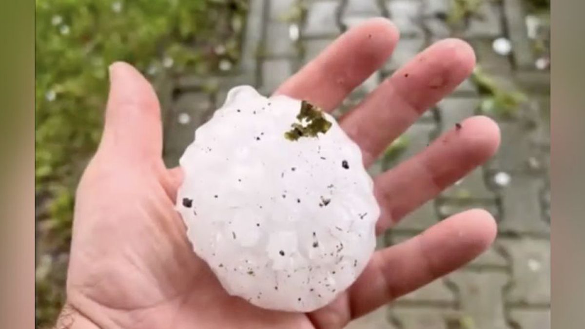 আকাশ থেকে পড়ল টেনিস বল আকারের শিলা, আহত শতাধিক