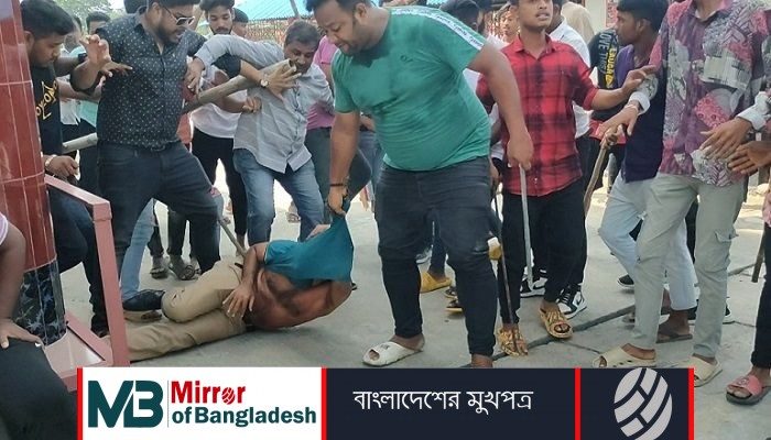 বিএনপির মিছিলে ছাত্রলীগ-যুবলীগের হামলা, আহত ৪০