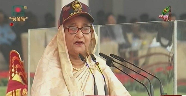 Prime Minister on 'BGB' day at Pilkhana