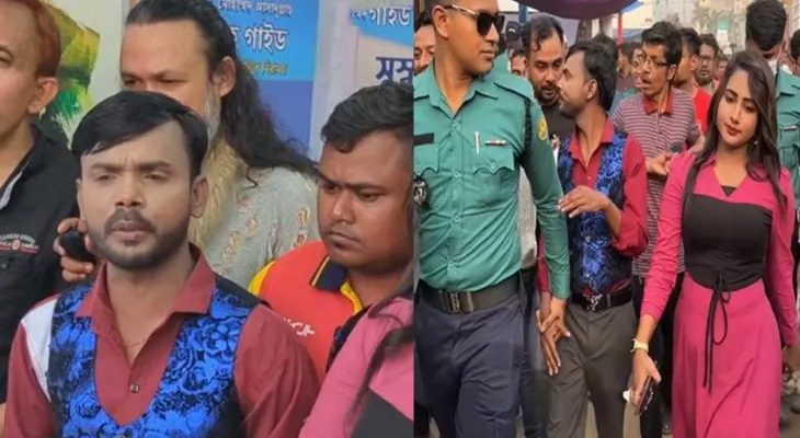 বইমেলা থেকে বিতাড়িত,ডিবি কার্যালয়ে হিরো আলম