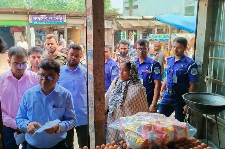 মেলান্দহে দ্রব্যমূল্য নিয়ন্ত্রনে ভ্রাম্যমাণ আদালতের অভিযান