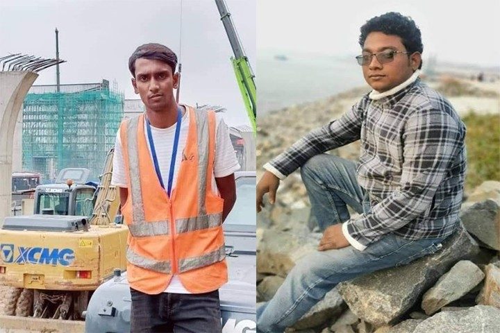 কাভার্ড ভ্যানচাপায় মোটরসাইকেলের দুই আরোহী নিহত