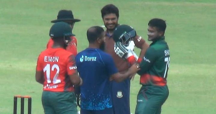 প্রস্তুতি ম্যাচে সাকিবের মাথায় বলের আঘাত!