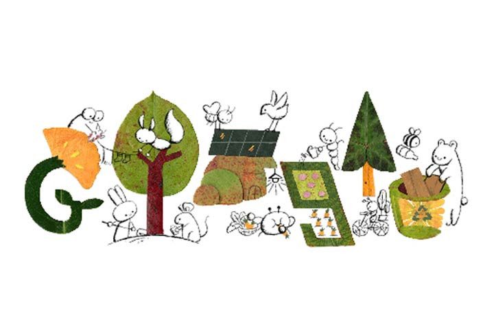 বিশ্ব ধরিত্রী দিবসে গুগলের বিশেষ ডুডল
