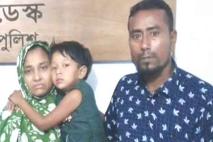 ওসির ফেসবুক পোস্ট, বাবা-মাকে ফিরে পেল শিশুটি