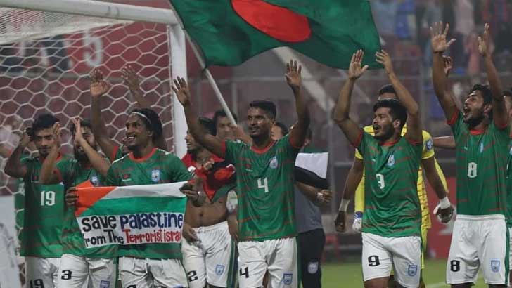 মালদ্বীপকে হারিয়ে বিশ্বকাপ বাছাইয়ে দ্বিতীয়পর্বে বাংলাদেশ
