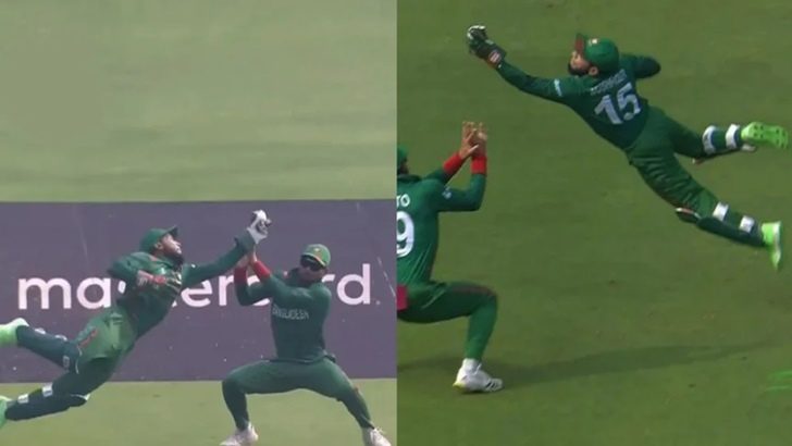 বিশ্বকাপের অন্যতম সেরা ক্যাচ ধরলেন মুশফিক!