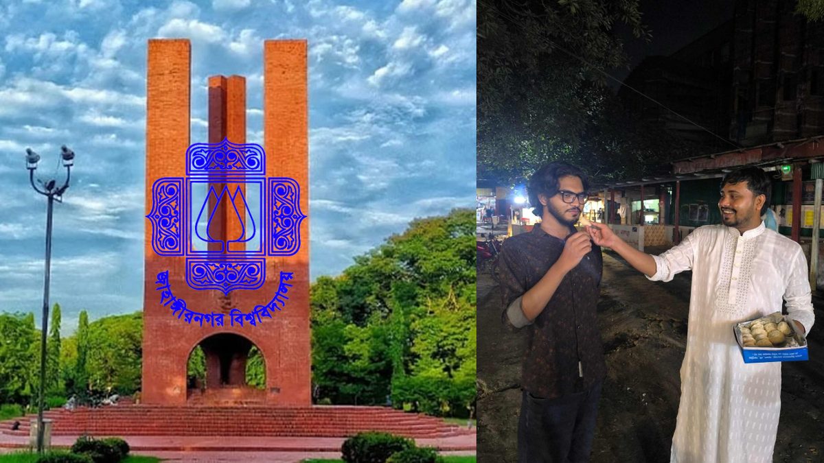 জাকসুতে প্যানেল দ্বন্দ্ব, পদত্যাগ করে বাগছাস নেতার মিষ্টি বিতরণ