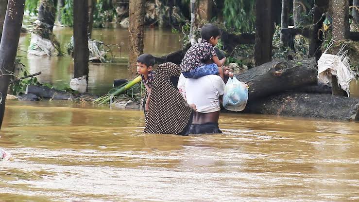 সেন্টমার্টিন-টেকনাফসহ পাঁচ ইউনিয়নে পানিবন্দী ২০ হাজার মানুষ।