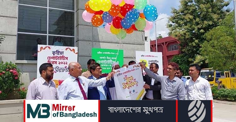 কুষ্টিয়ায় হেপাটাইটিস দিবসের উদ্বোধন