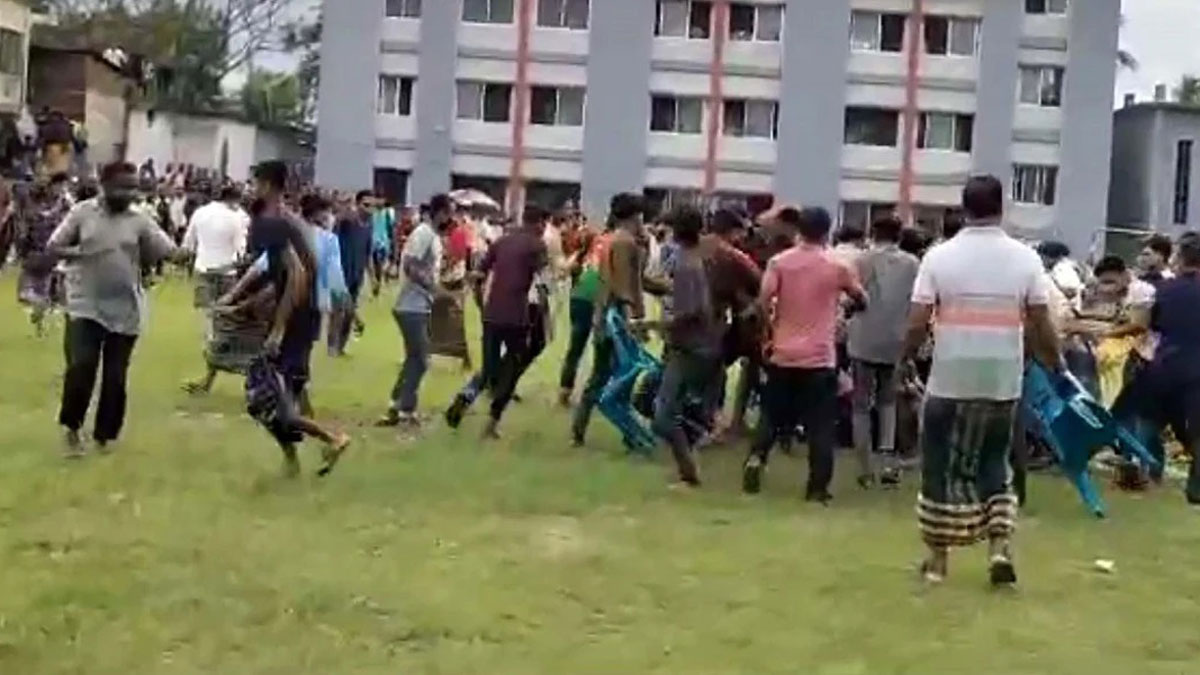 ঝিনাইদহে ফুটবল খেলাকে কেন্দ্র করে সংঘর্ষ, আহত ১০