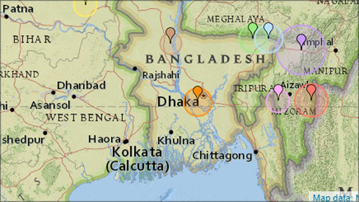 ঢাকায় ভূমিকম্প, উৎপত্তিস্থল দোহারে