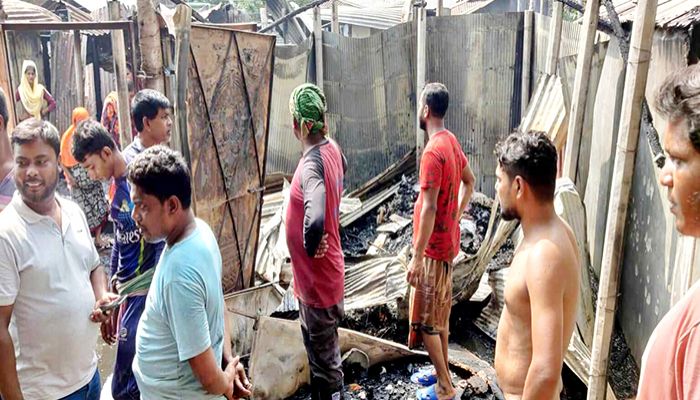 ডিমসিদ্ধ করতে গিয়ে শর্ট সার্কিটে ভয়াবহ অগ্নিকাণ্ড