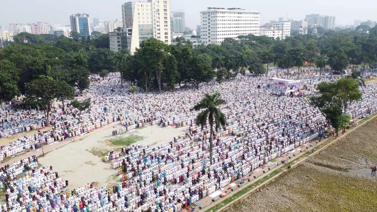 ইসলামী আন্দোলন বাংলাদেশের সমাবেশ শুরু