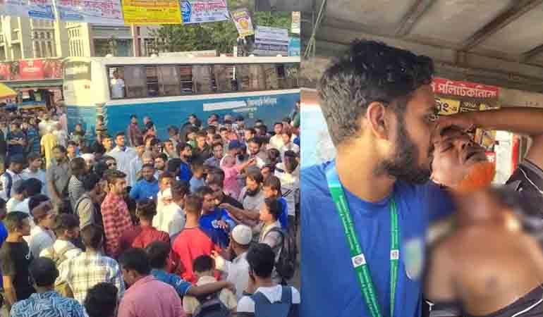 জামালপুরে বিশ্ববিদ্যালয়ের গাড়ির স্টাফকে মারধর, আটক ৩