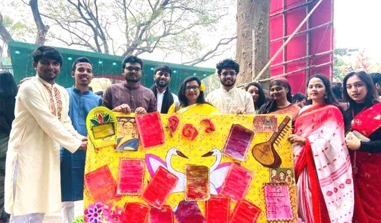 জবিতে সংস্কৃতিক দেয়ালিকা 'সৃজন'র ৫ম ধারা উদ্বোধন