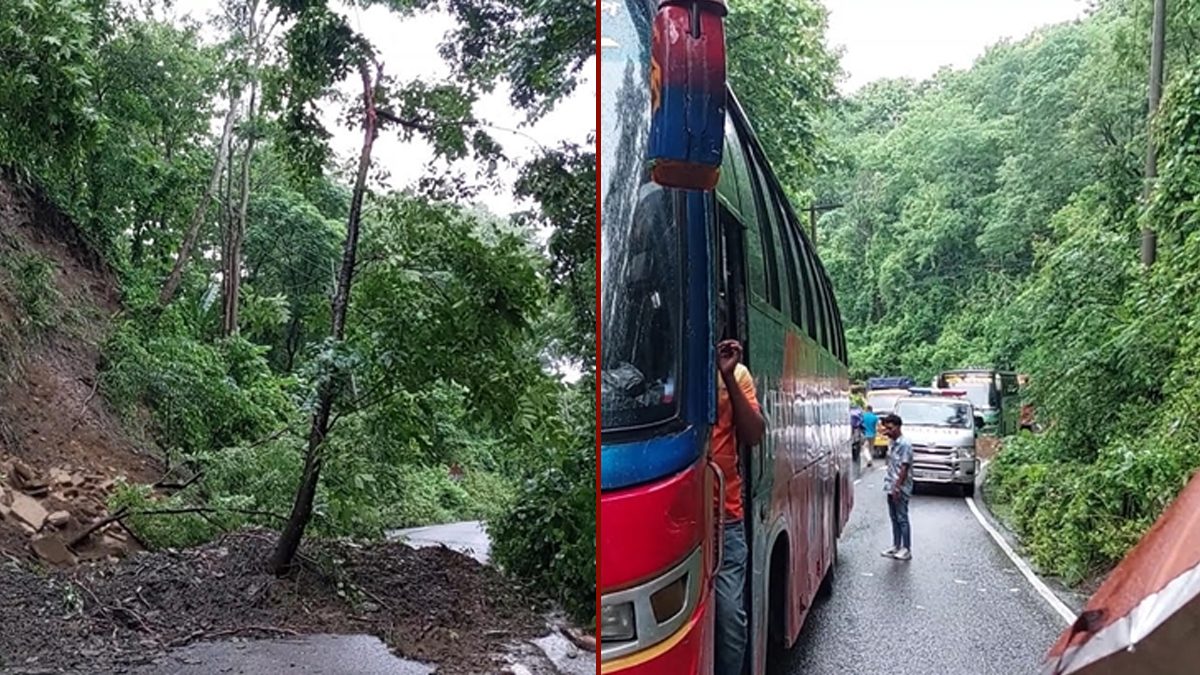 খাগড়াছড়িতে পাহাড়ধস, ঢাকা–চট্টগ্রাম সড়ক যোগাযোগ বন্ধ
