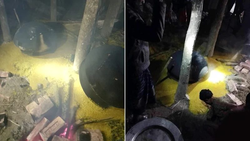 বিজয় দিবস অনুষ্ঠানের জন্য রান্না করা খিচুড়ি ফেলে দিলেন চেয়ারম্যান