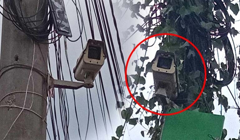 অন্ধ হয়ে গেছে খোকসা পৌর বাজারের সিসি ক্যামেরা