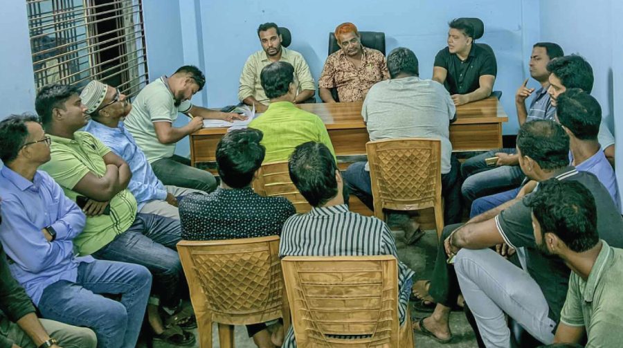 কুমারখালী প্রেসক্লাবের মাসিক সমন্বয় সভা অনুষ্ঠিত