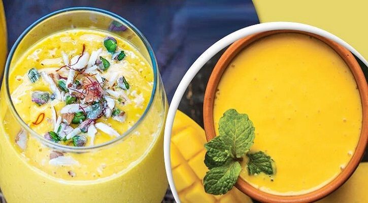 গরমে শরীর ঠান্ডা রাখতে পান করুন পাকা আমের লাচ্ছি