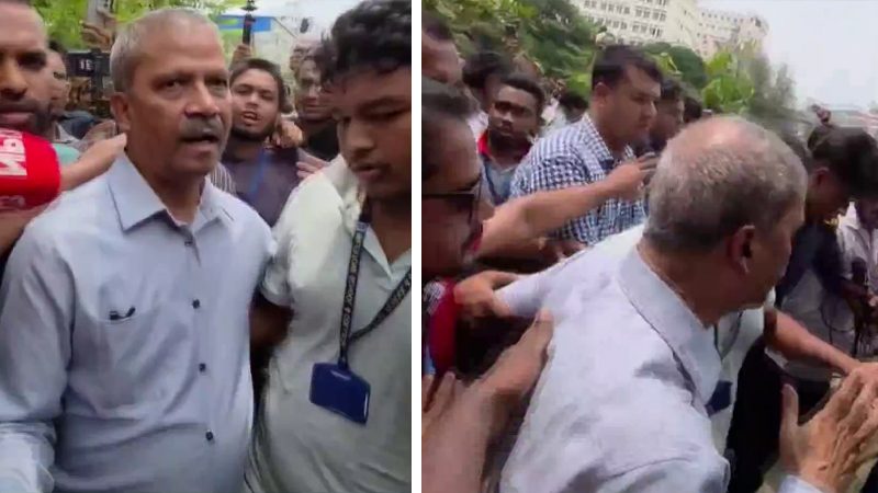 মাইলস্টোন স্কুল পরিদর্শনে গিয়ে শিক্ষার্থীদের তোপের মুখে এখনও অবরুদ্ধ দুই উপদেষ্টা