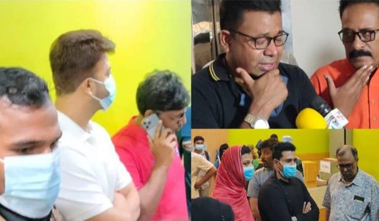 গাজী মাজহারুল আনোয়ারকে দেখতে হাসপাতালে শাকিব-মনির খান-অনন্ত জলিল