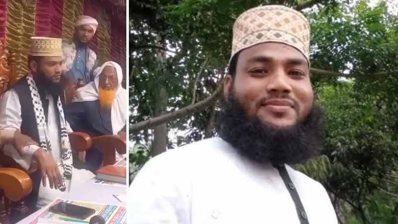 মাহফিলে বয়ানরত অবস্থায় মৃত্যুর কোলে ঢলে পড়লেন বক্তা