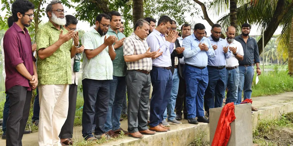 নোবিপ্রবিতে গ্রিনহাউস প্রকল্পের ভিত্তিপ্রস্তর স্থাপন