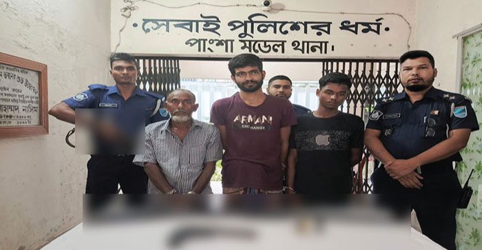 যৌথবাহিনীর অভিযানে আগ্নেয়াস্ত্রসহ গ্রেফতার ৩