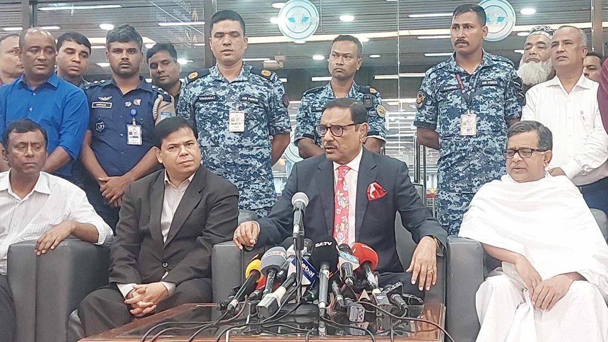 যুক্তরাষ্ট্রের ভিসা নীতির দায় সরকারের নয় : ওবায়দুল কাদের