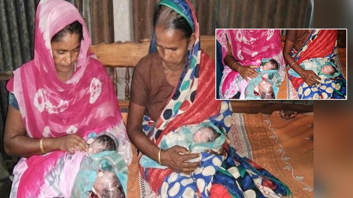 জামালপুরে একসঙ্গে তিন কন্যা সন্তান জন্ম দিলেন গৃহবধু তাসলিমা