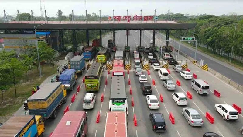 ঈদ-নববর্ষে পদ্মাসেতুতে ২১ কোটি ৪৭ লাখ টাকা টোল আদায়
