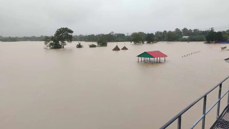 কুমিল্লার গোমতীর পানি বিপৎসীমার ৭০ সেন্টিমিটার ওপরে