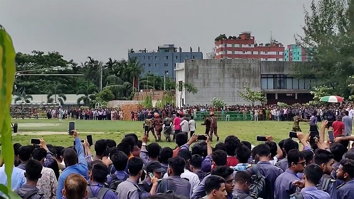 উত্তরায় প্রশিক্ষণ বিমান বিধ্বস্ত: উদ্ধার অভিযান সমাপ্তি ঘোষণা