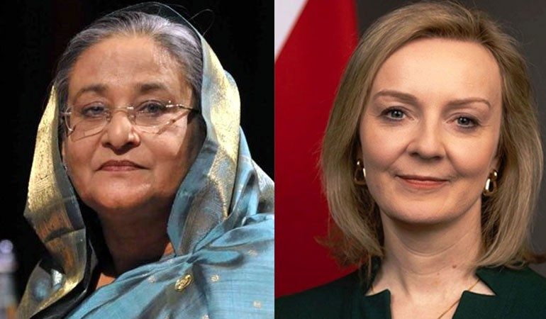 সমবেদনা জানিয়ে লিজ ট্রাসকে প্রধানমন্ত্রীর চিঠি