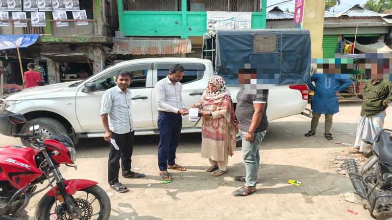 নেত্রকোনায় দেয়ালে পোস্টার লাগানোর দায়ে ১১ প্রার্থীকে জরিমানা
