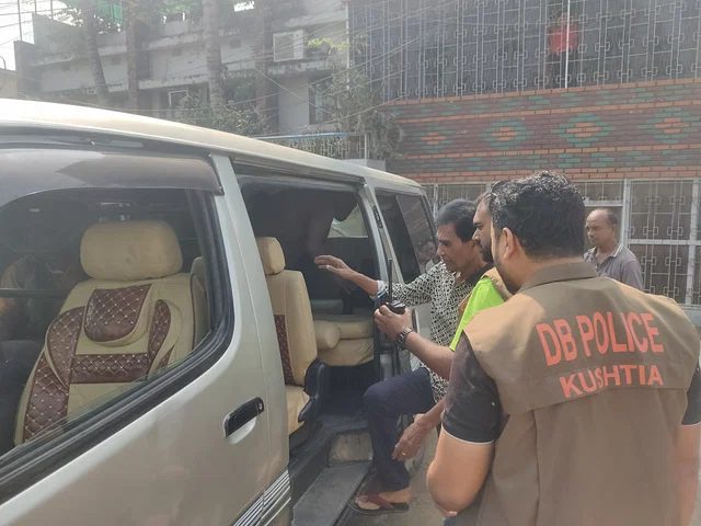 কুষ্টিয়া জেলা বিএনপির সভাপতি–সাধারণ সম্পাদকসহ তিনজন গ্রেপ্তার