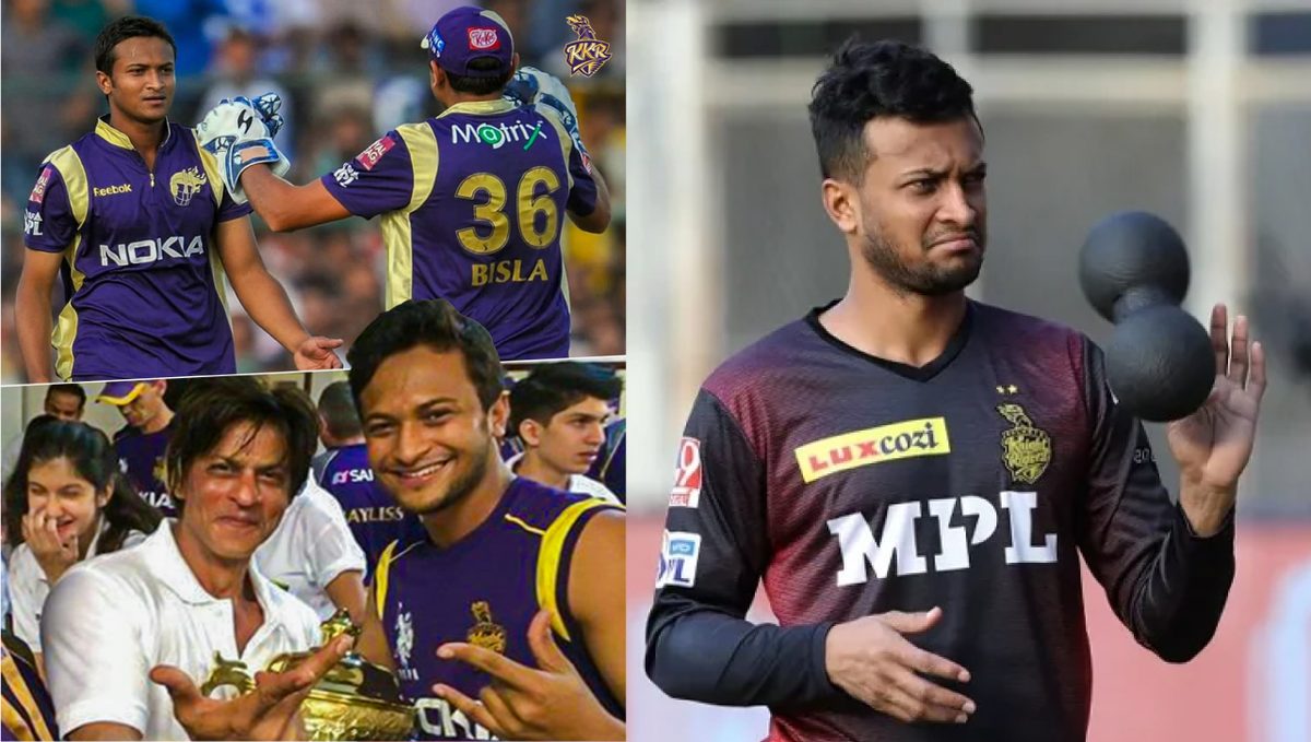 আইপিএলের মাঠে না থাকলেও সাকিবকে স্মরণ করল কলকাতা