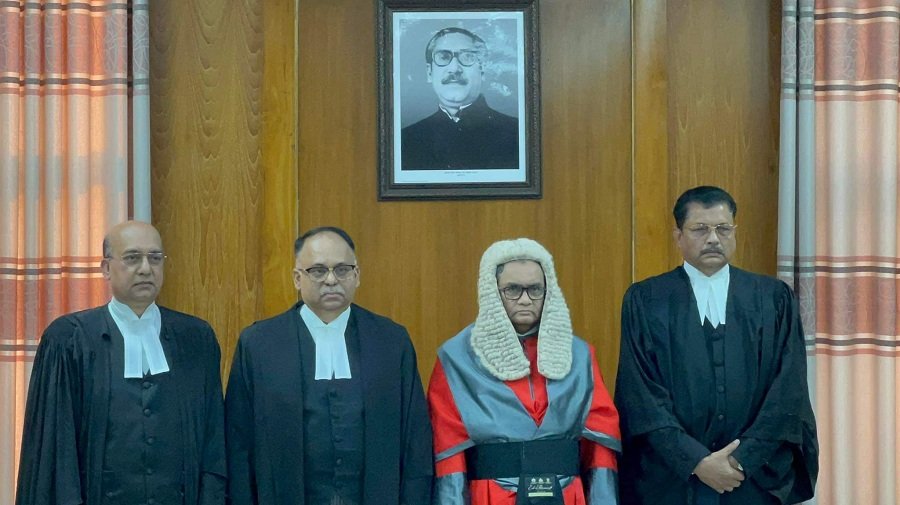 শপথ নিলেন আপিল বিভাগের তিন বিচারপতি
