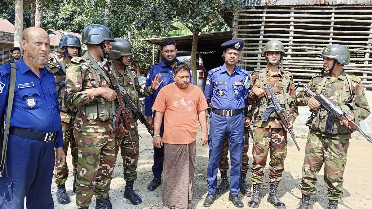 জামালপুরে মাদক সম্রাট জিয়াউল গ্রেপ্তার