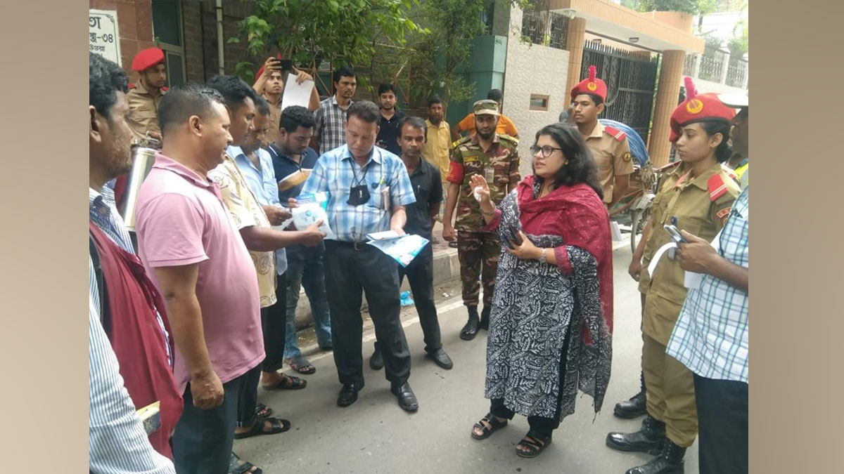 এডিসের লার্ভা : ডিএনসিসির অভিযানে ২ লাখ টাকা জরিমানা