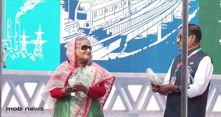 আ.লীগের জাতীয় সম্মেলনের উদ্বোধন করলেন শেখ হাসিনা
