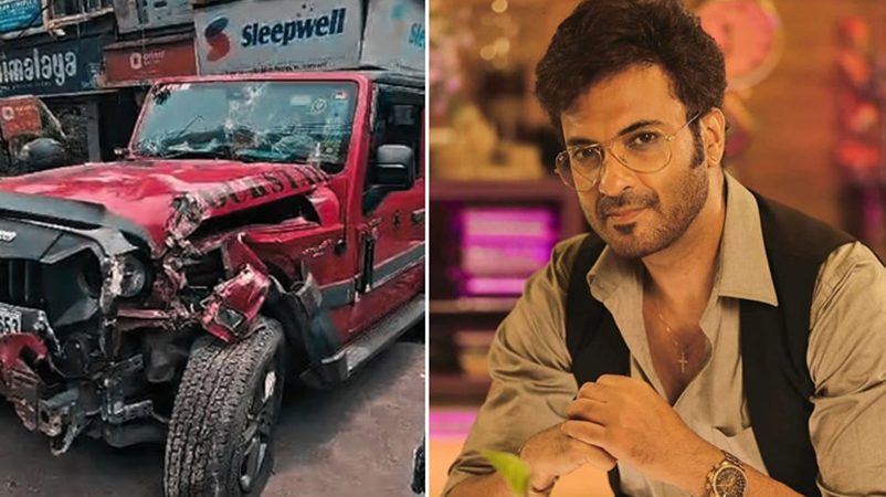 মদ্যপ অভিনেতার গাড়ির ধাক্কায় মোটরসাইকেল আরোহী আহত