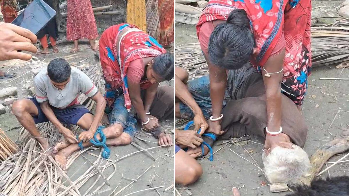 সাতক্ষীরায় ছেলে ও পুত্রবধূ মিলে বৃদ্ধকে নির্যাতন