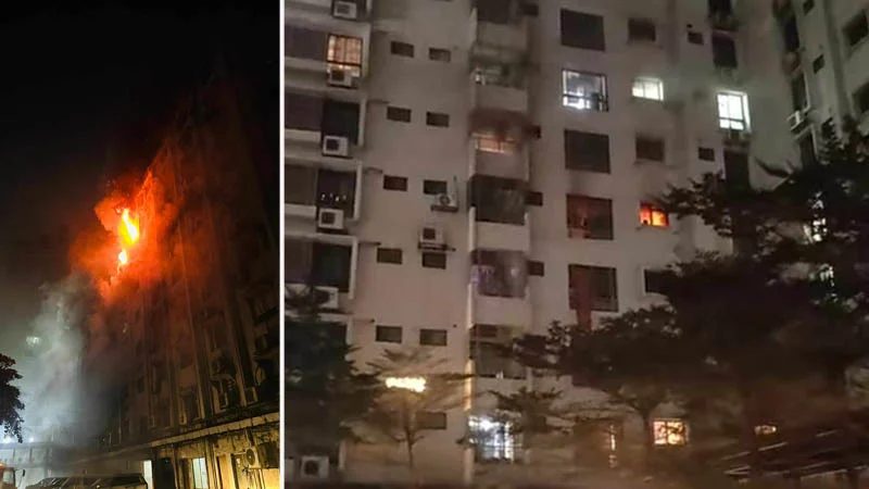 মধ্যরাতে সচিবালয়ে ভয়াবহ আগুন, নিয়ন্ত্রণে ১৮ ইউনিট